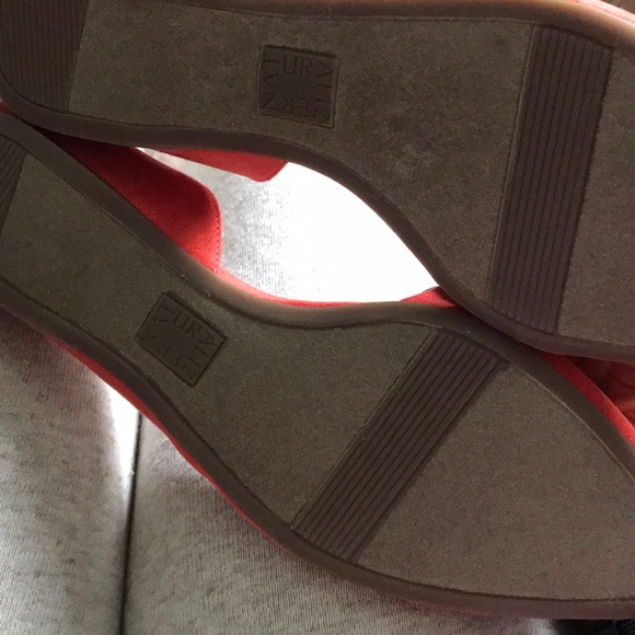 Naturalizer Samantha d’orsay orange flats size 8 - Picture 5 of 5